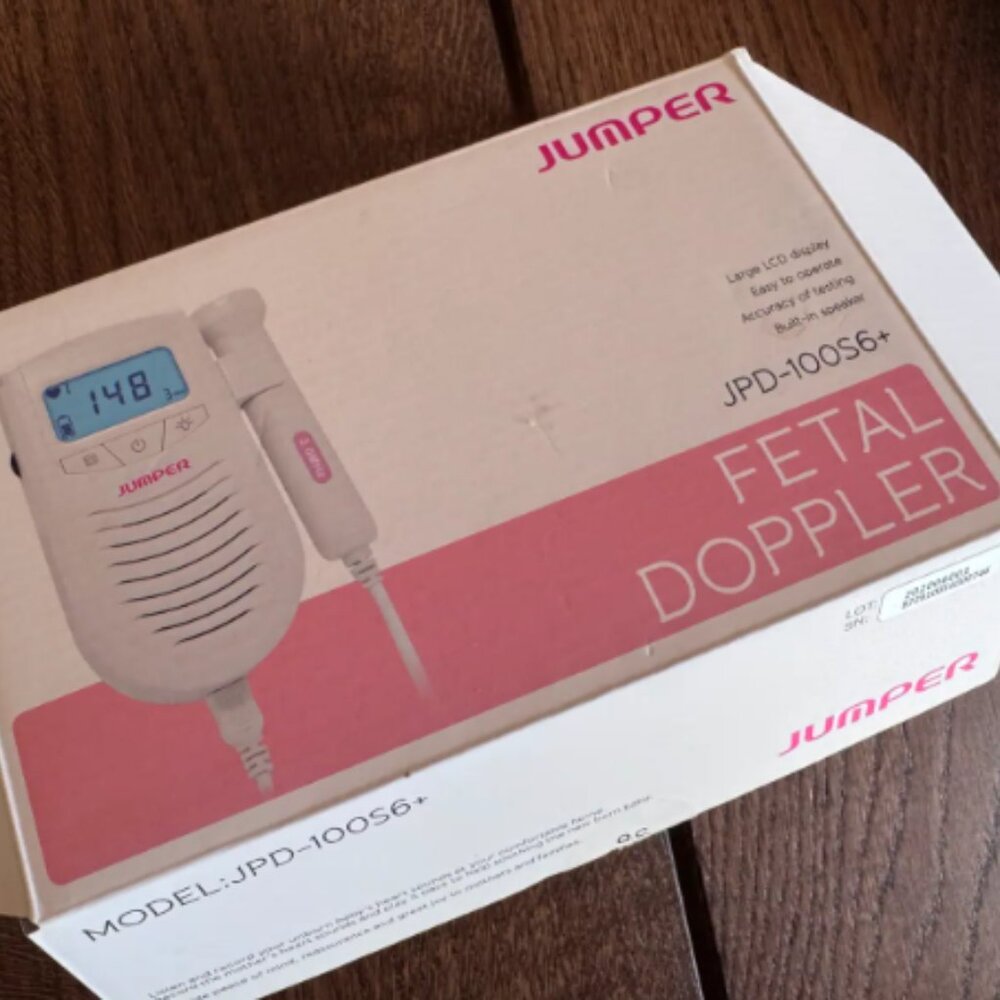 Fetal Doppler - Portal Baby Heart Monitor with Gel